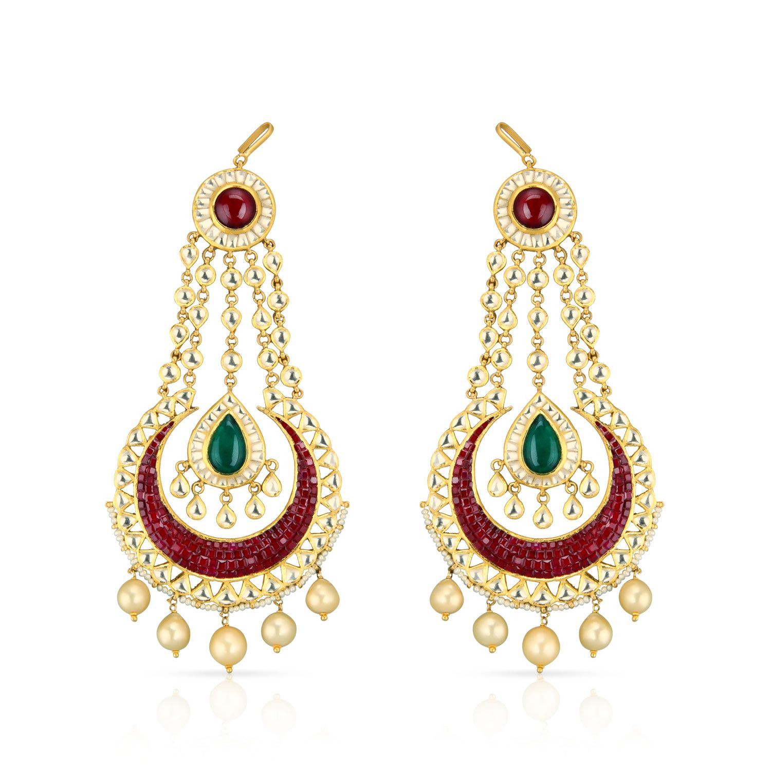Bollywood Bride Gold Mang Tikka TANQBIT00149