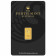 Perth Mint 99.99% Pure 1g Minted Gold Bar