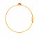 Starlet Gold Bangle SLBN067_A