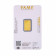 Suisse Pamp 999.9 Purity 2.5 Grams Gold Bar MGSP999P205G