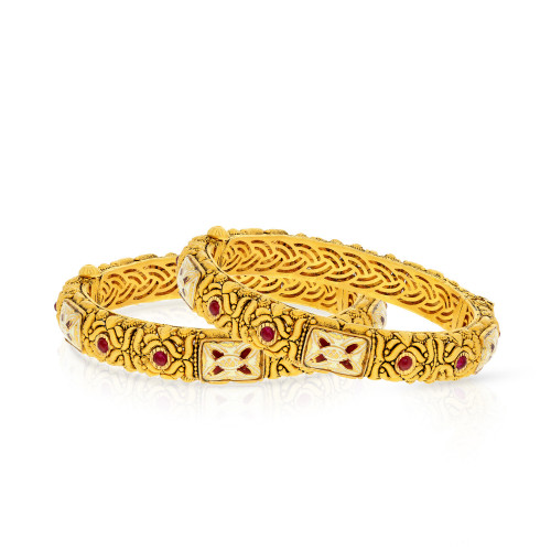 Ethnix Gold Bangle Set BSBG9341782