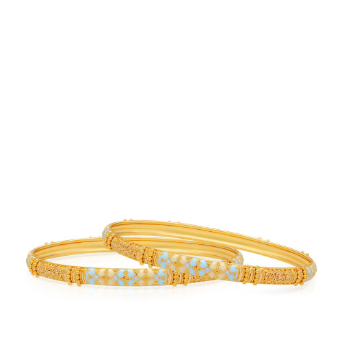 Malabar Gold Bangle Set BSUSBNBNCOS15419