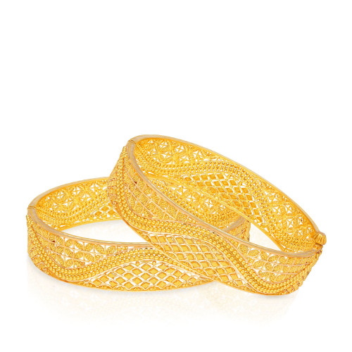 Malabar Gold Bangle Set BSBNCOS44244