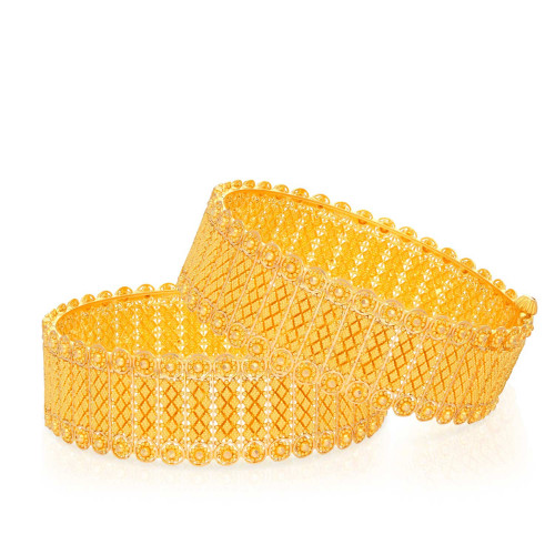 Malabar Gold Bangle Set BSUSBNCOS15119
