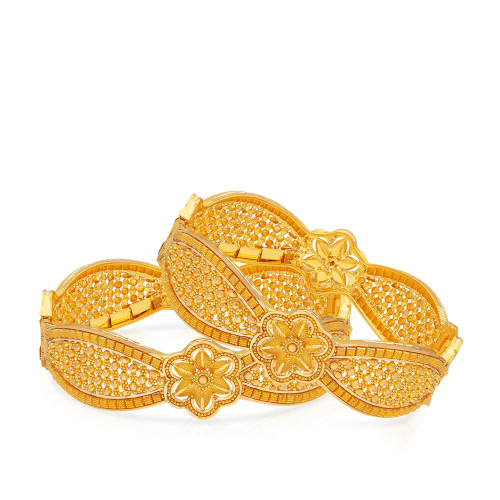 Malabar Gold Bangle Set BSUSBNCOS15126