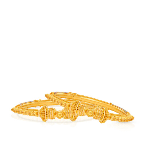 Malabar Gold Bangle Set BSUSBNCOS15222