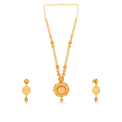 Malabar Gold Necklace Set NSNK1500710