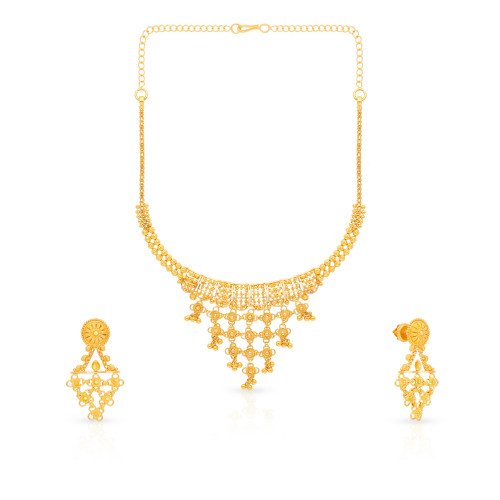 Malabar Gold Necklace Set NSNK1502177