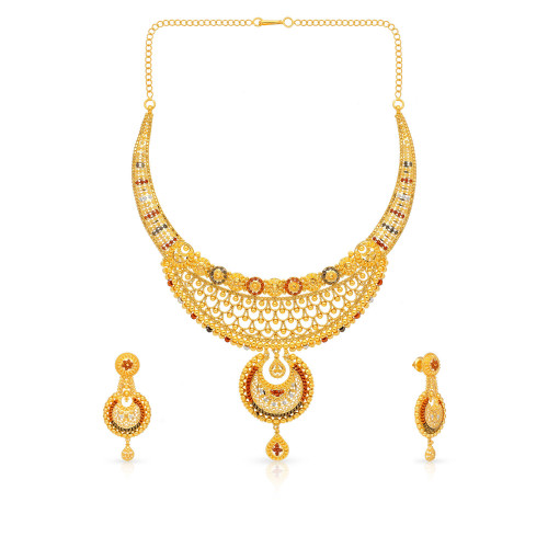 Malabar Gold Necklace Set NSNK3074051