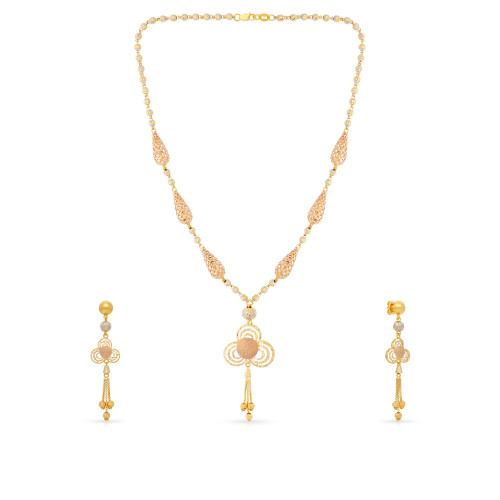 Malabar Gold Necklace Set NSUSNK0474543