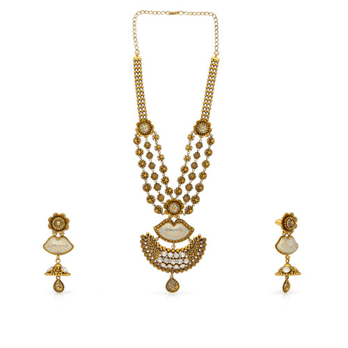 Ethnix Gold Necklace Set NSUSNK1562571