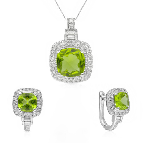 Mine Diamond Pendant Set PSUSMLUSPR003PN6