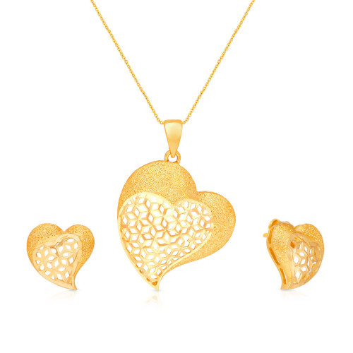 Malabar Gold Pendant Set PSUSNVPN006