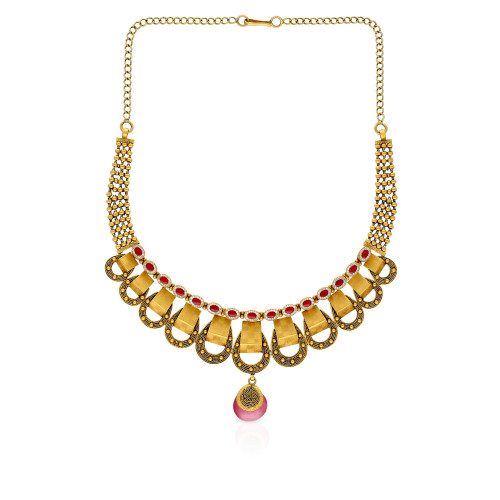 Ethnix Gold Necklace USNKANC21020