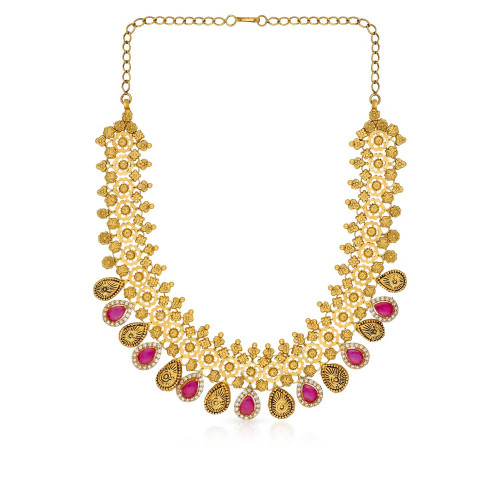Ethnix Gold Necklace USNKANC44310