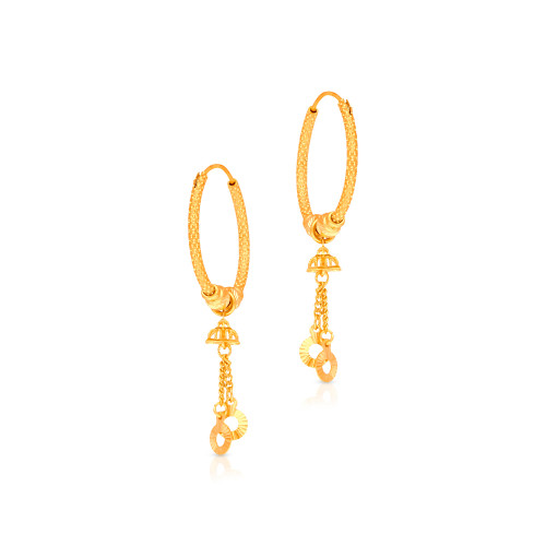 Malabar Gold Earring USNVER354