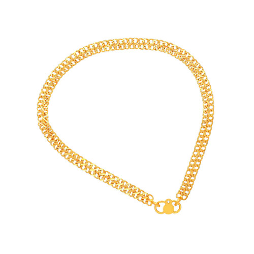Malabar Gold Anklet Pair ASEMANHMBF054