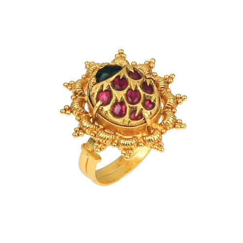 Vijaya Nagara Dynasty Divine Gold Ring FRDIBVA001