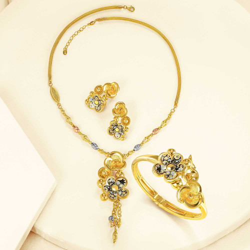Malabar Gold Necklace Set NSLANK060