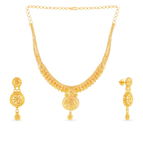Malabar Gold Necklace Set NSNK264109