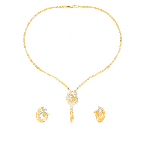 Malabar Gold Necklace Set NSNK375890