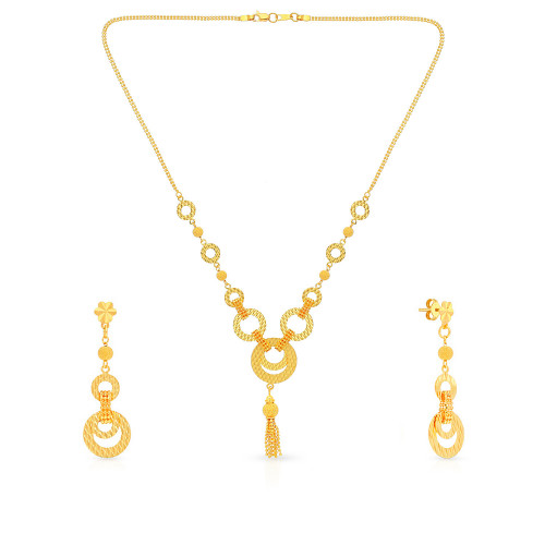 Malabar Gold Necklace Set NSUSNK9809965