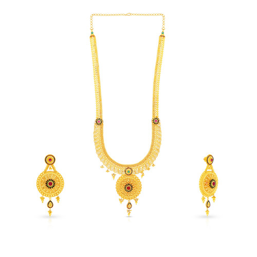 Malabar Gold Necklace Set NSUSNK9930398