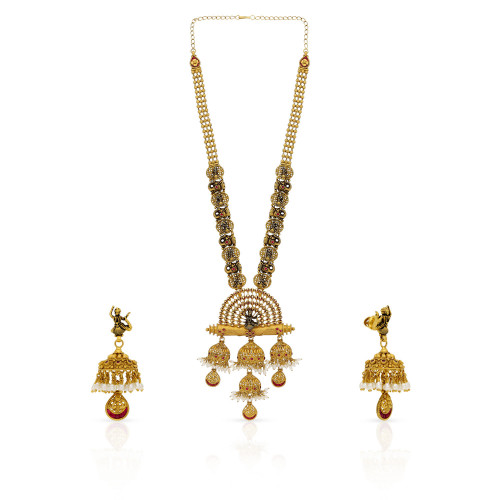 Divine Gold Necklace Set NSUSNKNTA10126