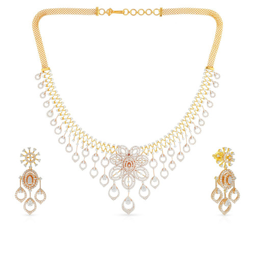 Mine Diamond Necklace Set NSUSMBDINB689NK2