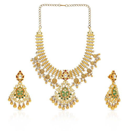 Malabar Gold Necklace Set NSUSNK0176372