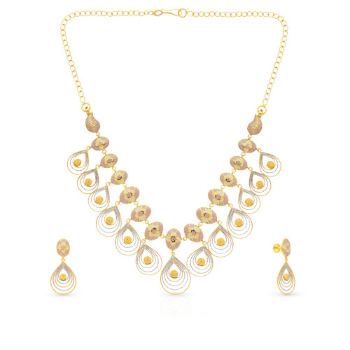 Malabar Gold Necklace Set NSUSNK0185977