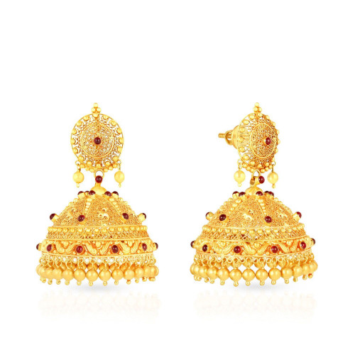 Kerala Bride Divine Gold Earring STDICDTRJUA680