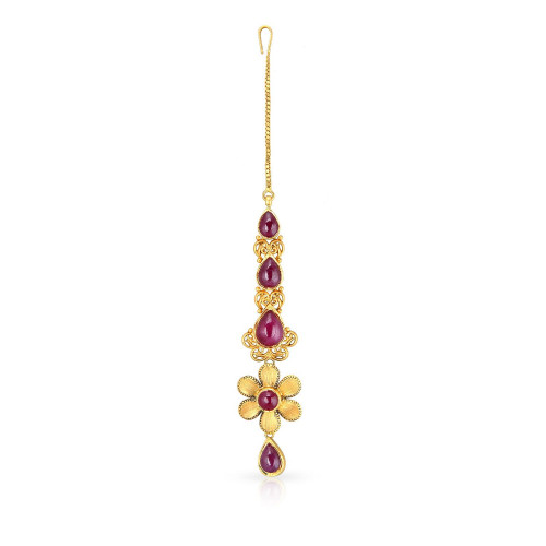 Retro Bride Gold Mang Tikka TANQBIT00145