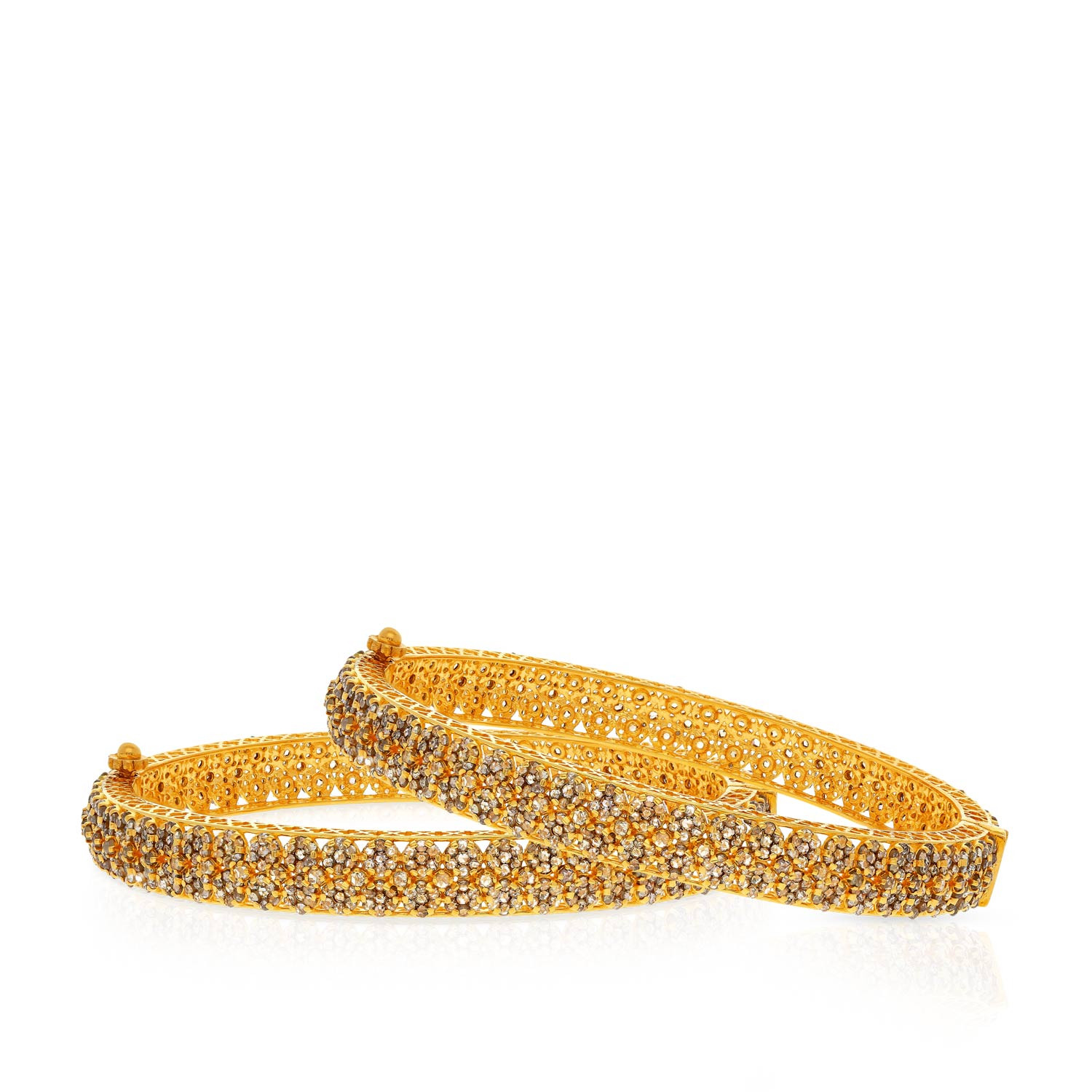 Malabar gold uncut diamond bangles deals