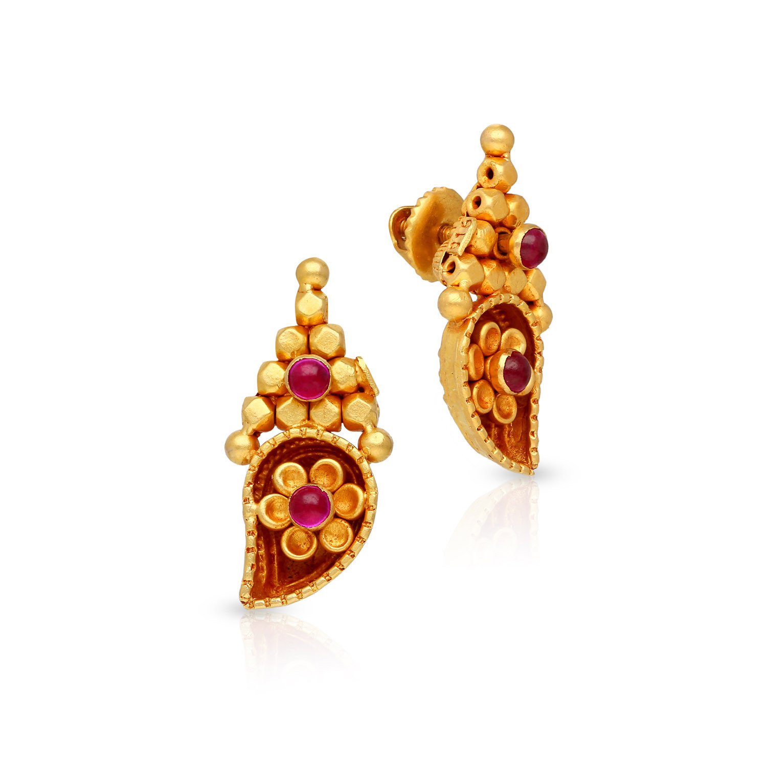 Malabar gold antique earrings hotsell