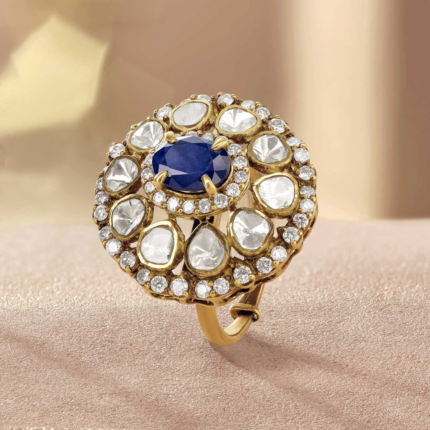 Uncut diamond solitaire store