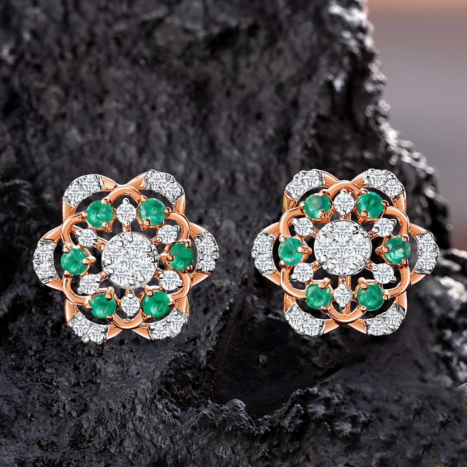 Malabar mine diamond earrings deals