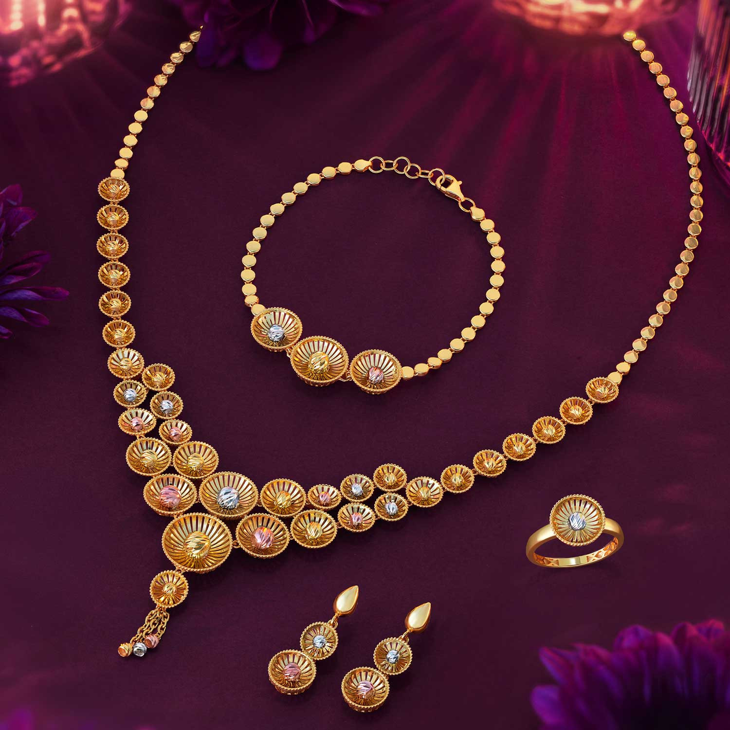 Gold necklace online malabar discount