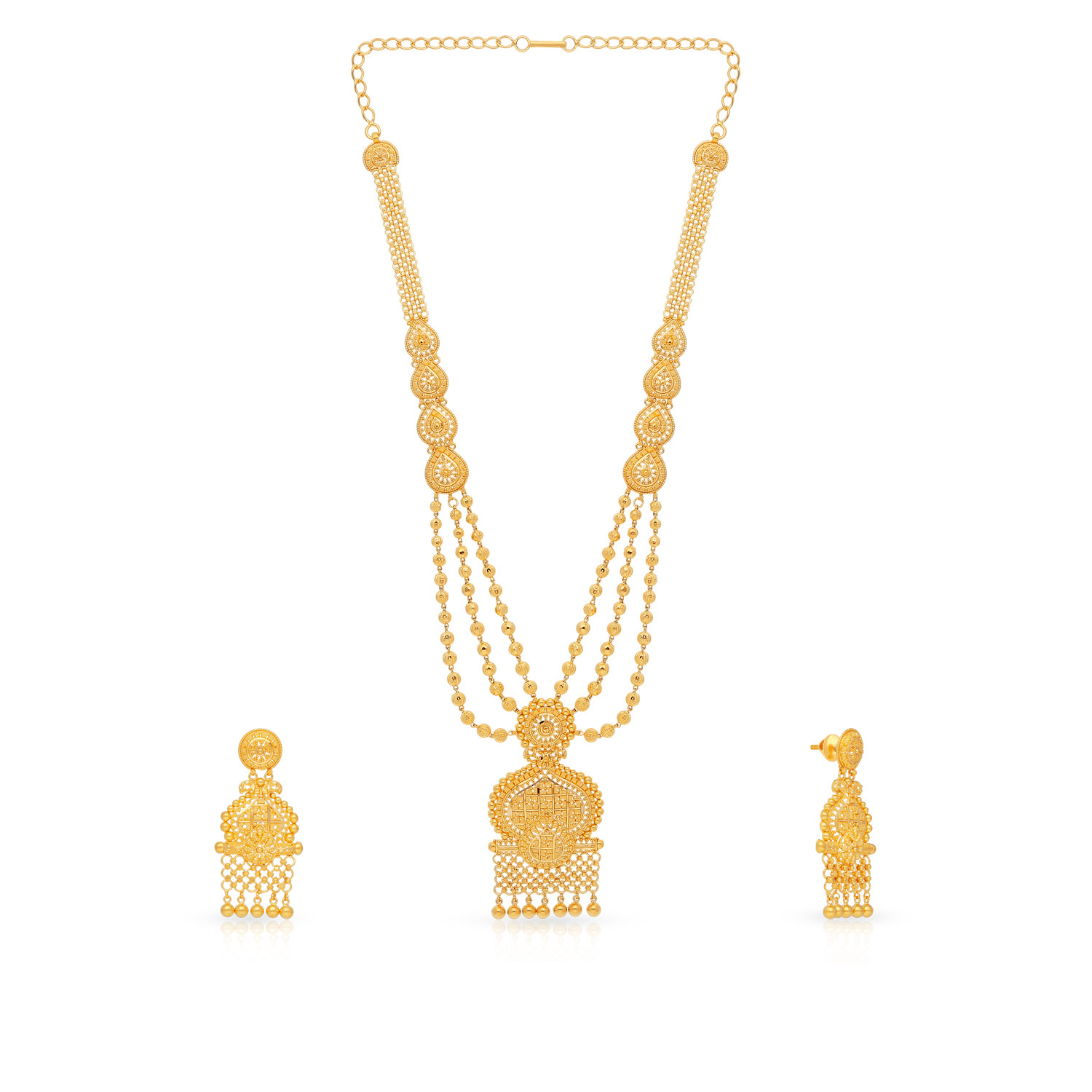 Buy Malabar Gold Necklace Set NSUSLAAKT23NK03 for Women Online | Malabar  Gold & Diamonds