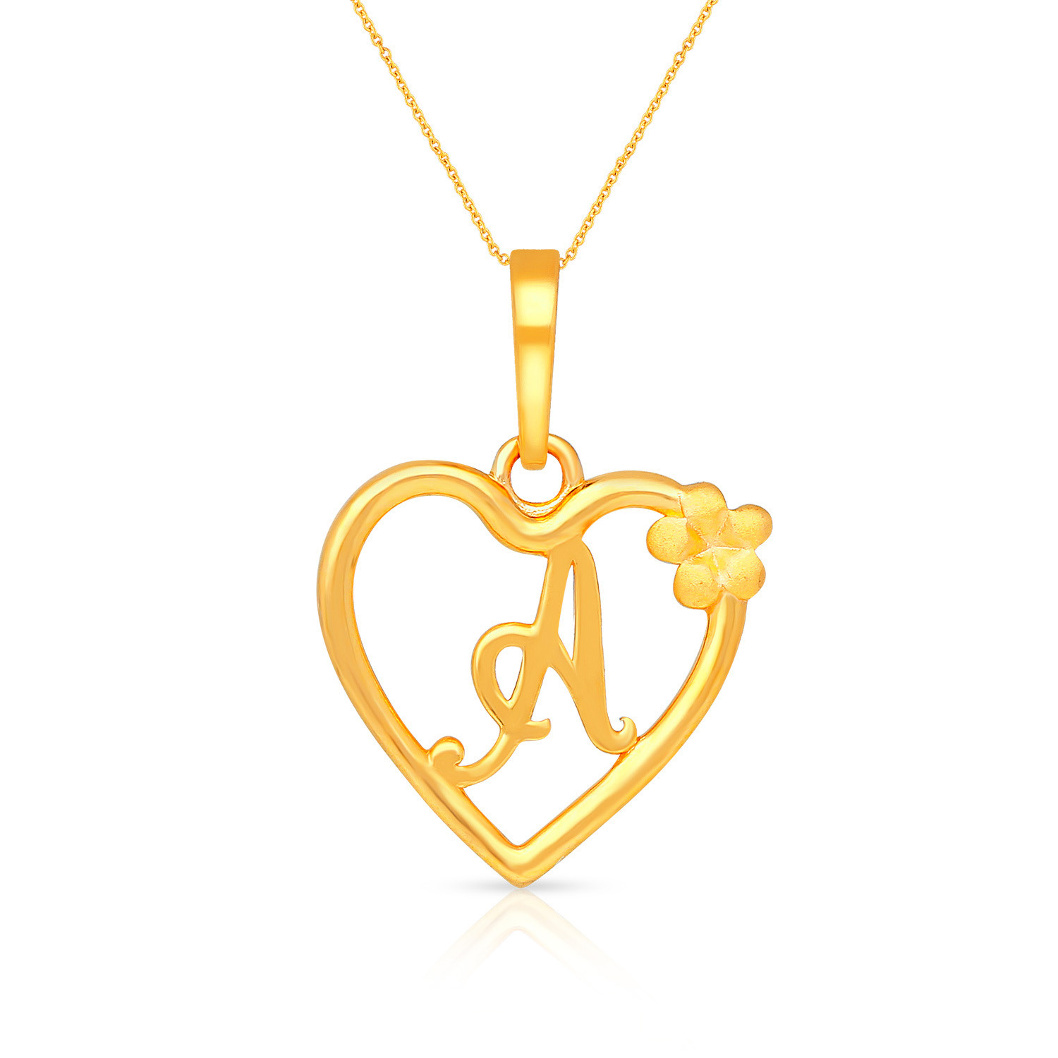Malabar gold name top pendant