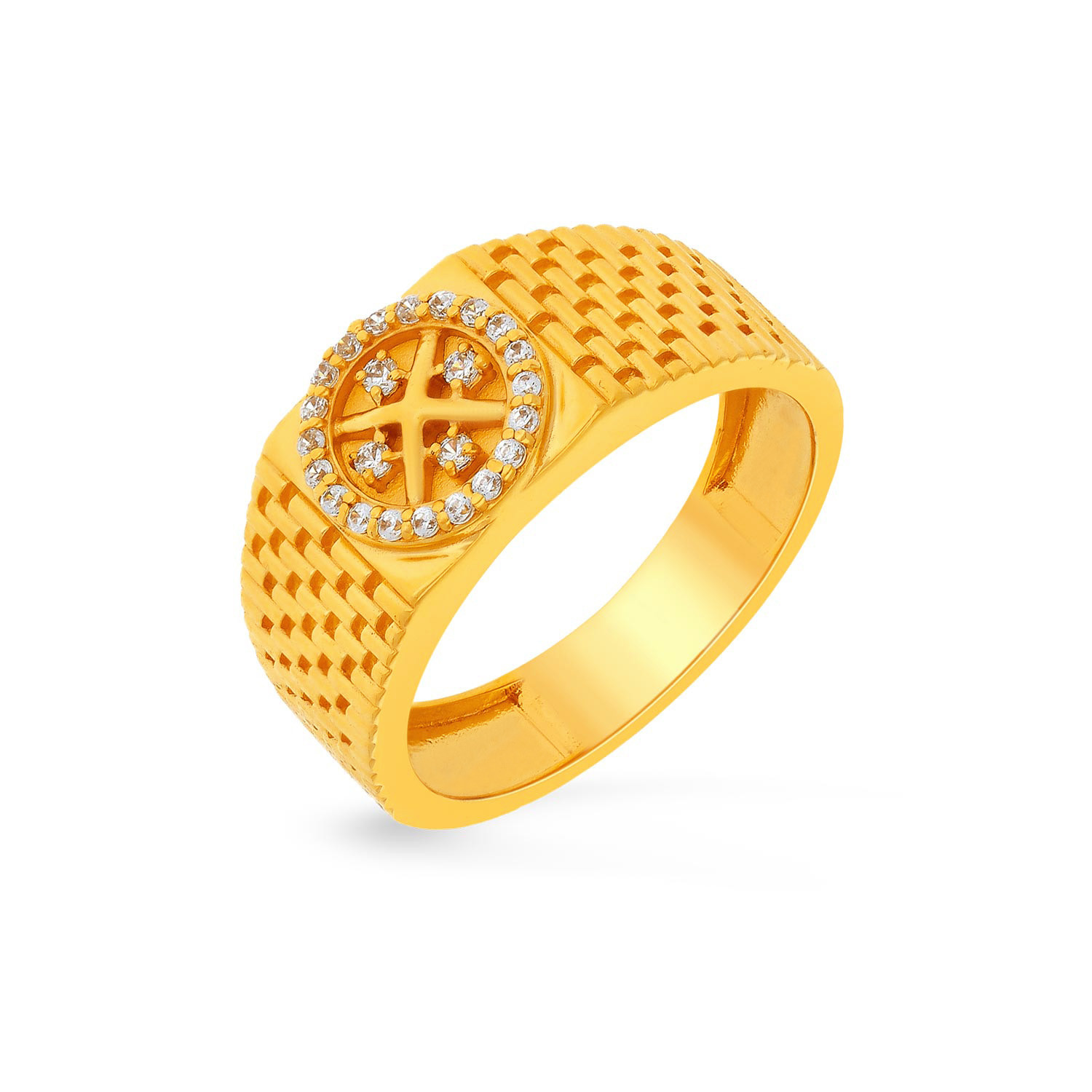 Buy Malabar Gold and Diamonds 22k Multicolor Gold Ring Online At Best Price  @ Tata CLiQ
