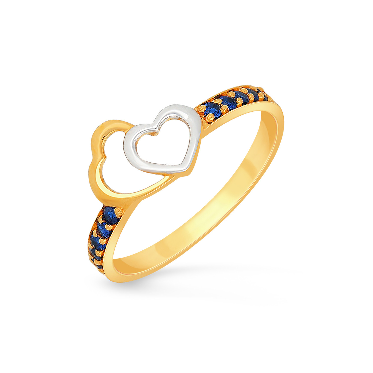 Yellow sapphire ring malabar borne gold