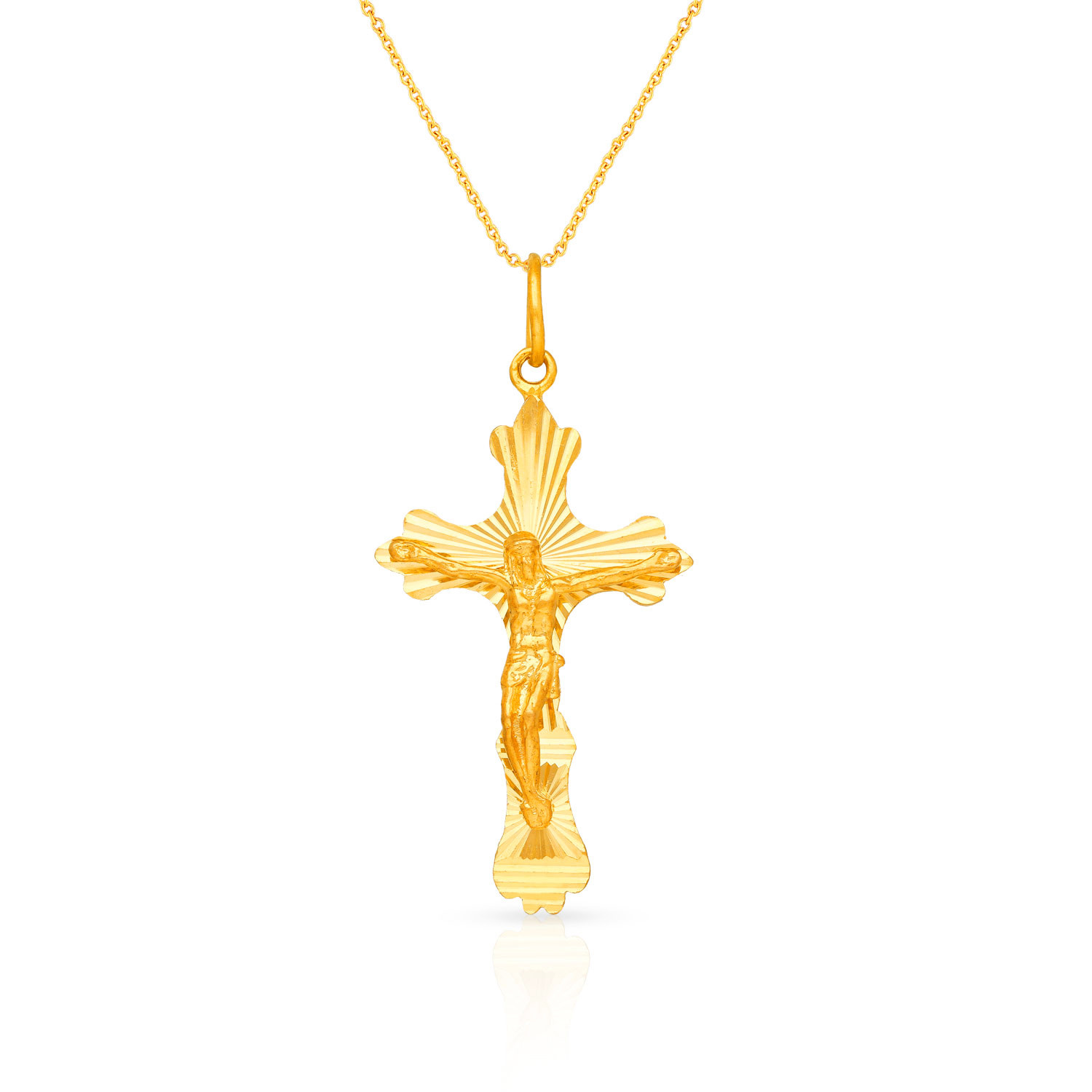 Gold cross clearance pendant malabar gold