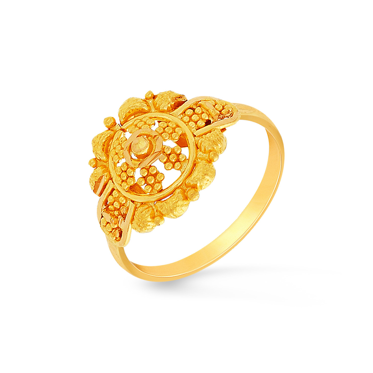 Buy Malabar Gold 22 KT Gold Band Ring for Women Online