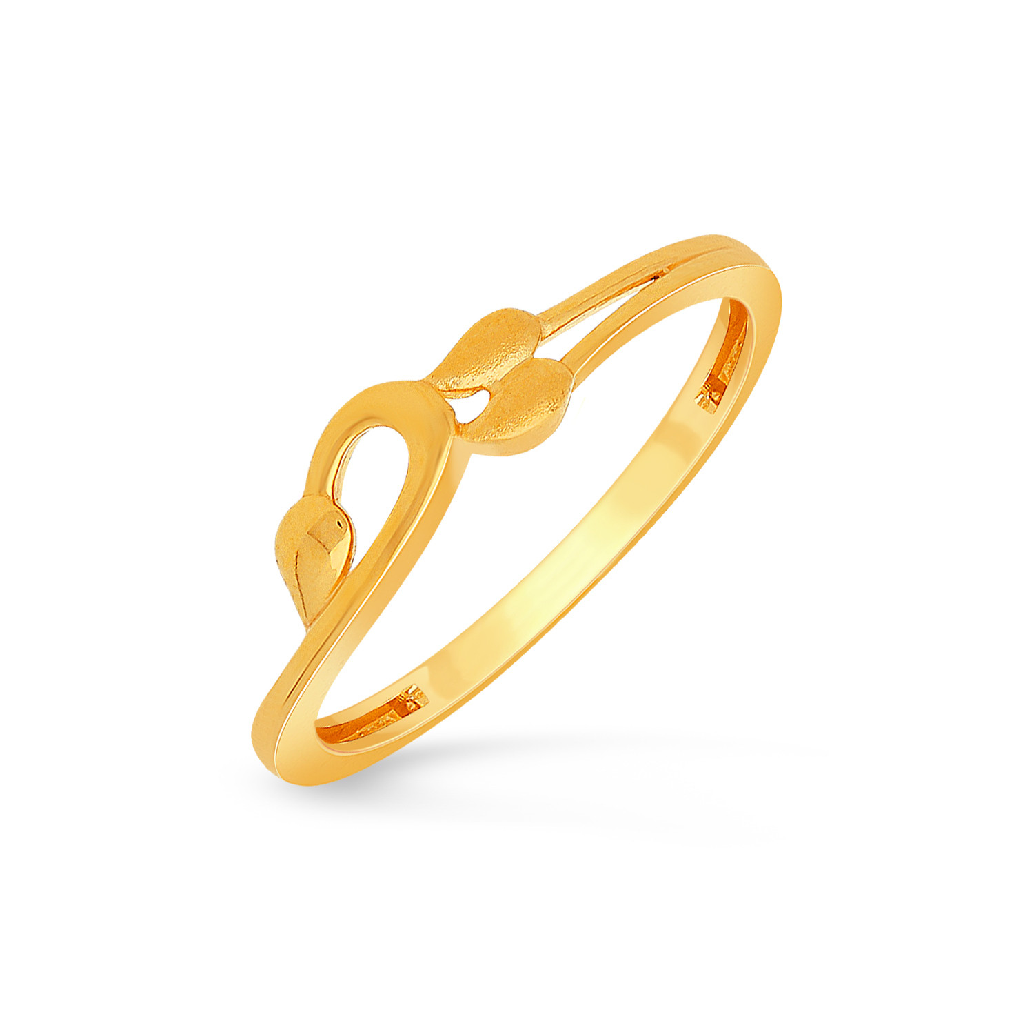 Malabar Gold Women's 22K Promise Gold Ring - 14.5 US: Buy Online at Best  Price in UAE - Amazon.ae