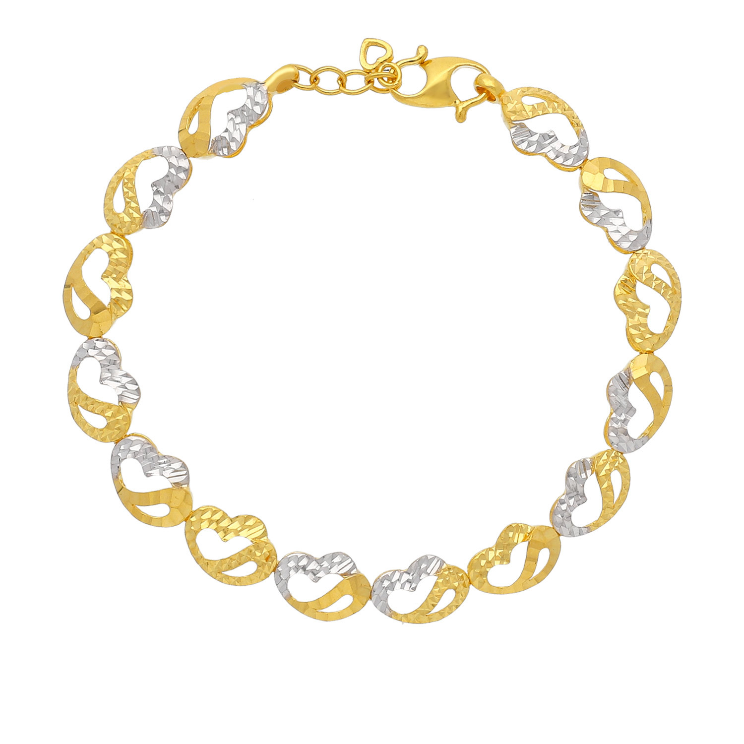 Gold bracelet for women malabar discount