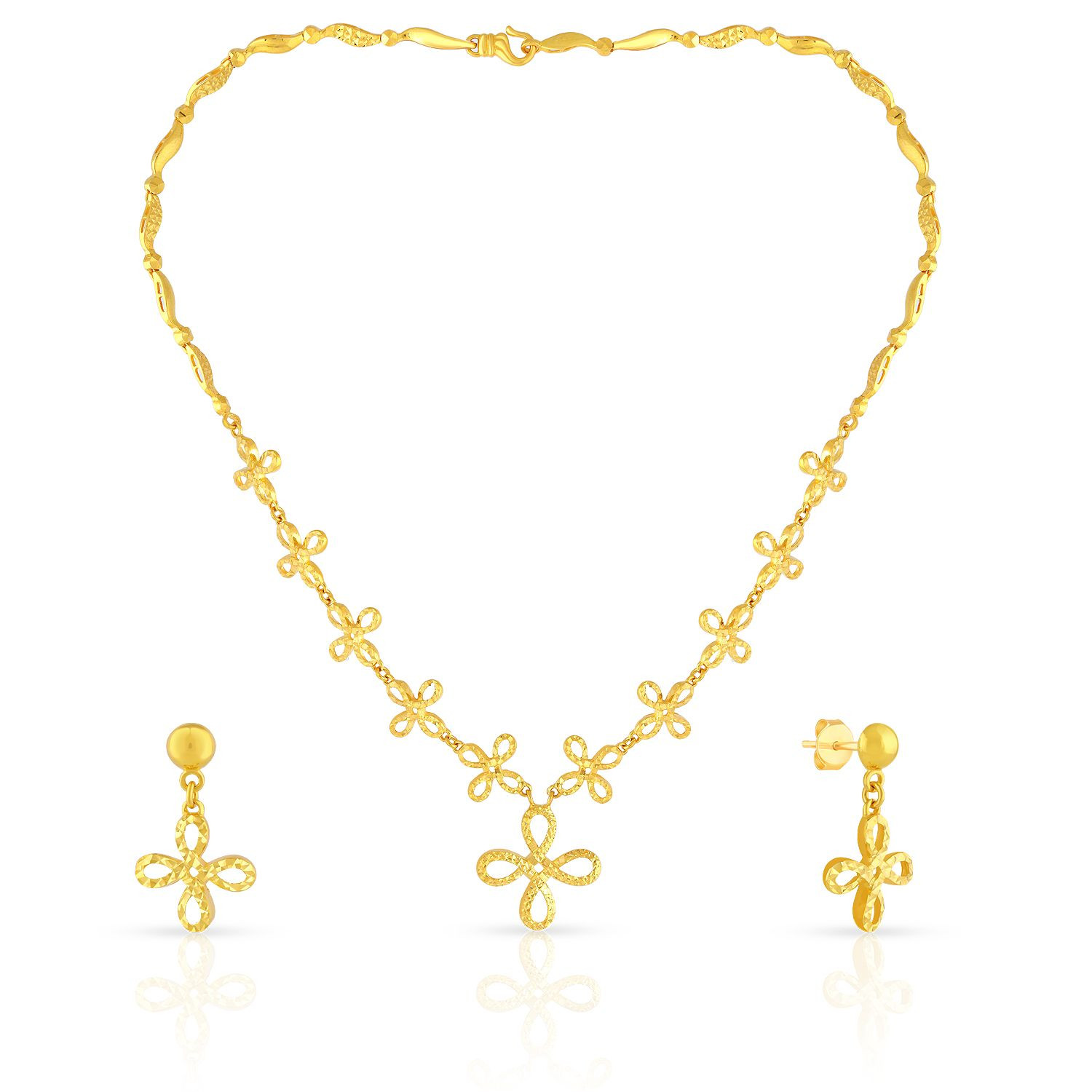 Malabar gold necklace on sale set with price