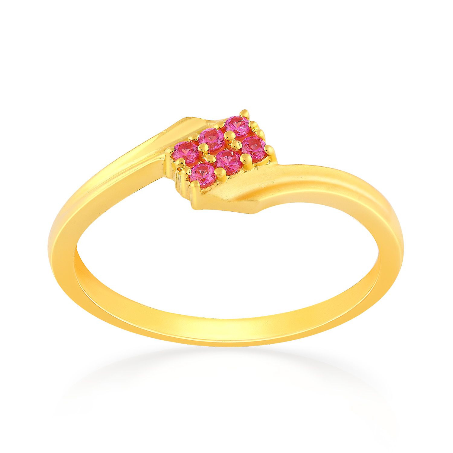 Buy Malabar Gold and Diamonds 22k Gold Floral Ring for Women Online At Best  Price @ Tata CLiQ