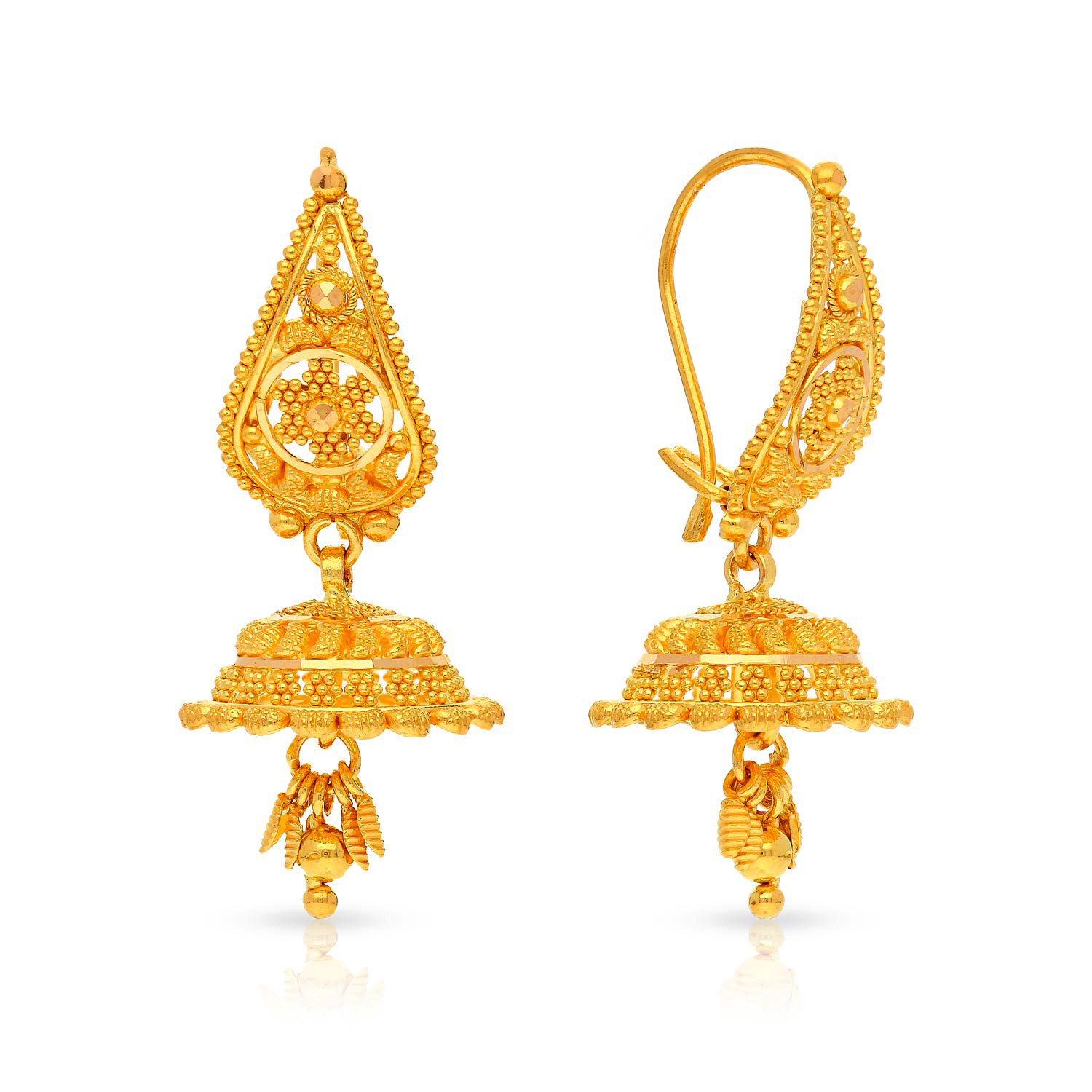 malabar gold earrings collection with price