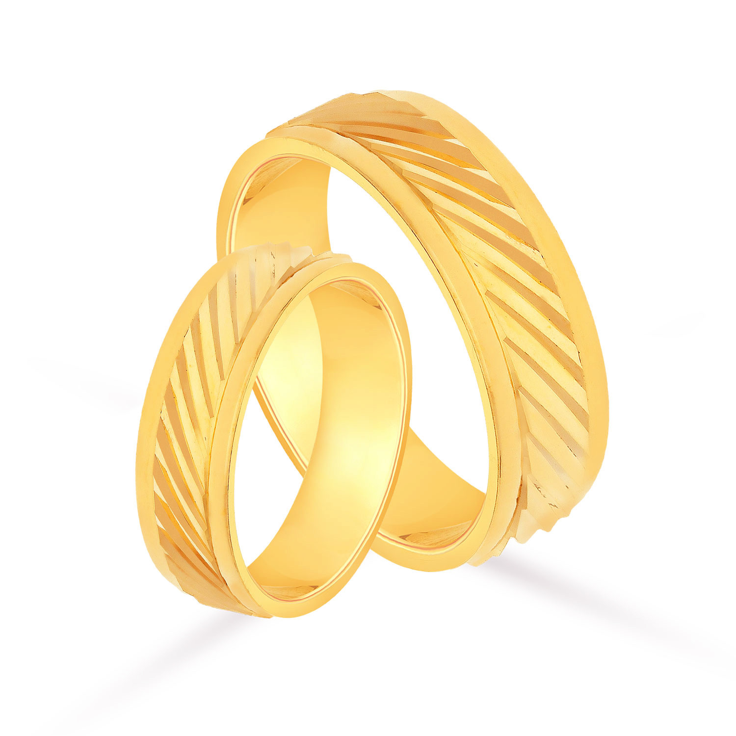 Buy Gold couple Rings Online - Gold Wedding Ring Collections - Jos Alukkas  Online